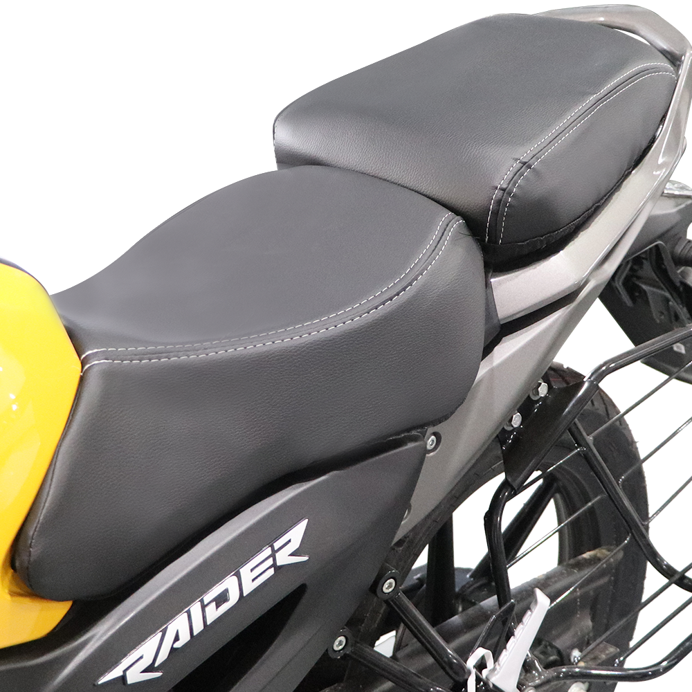 TVS Raider Eco Seat Cover Black - Stylish & Protective Design